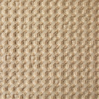 Eleni Cotton Waffle Stonewash Cushion Cover - Natural - DUSK