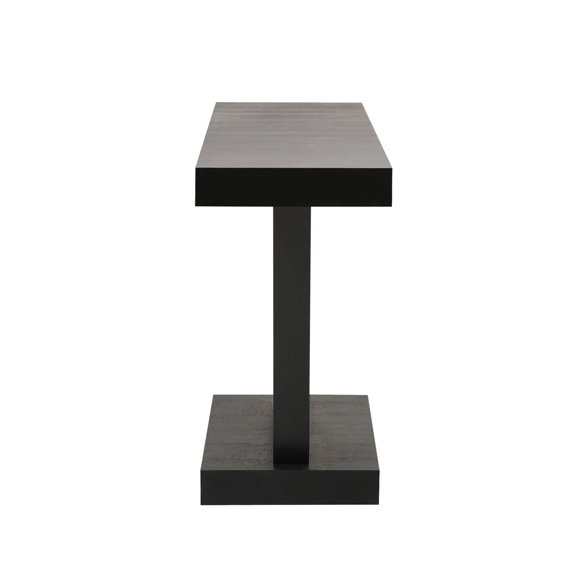 Elina Console Table - Black Wood - DUSK