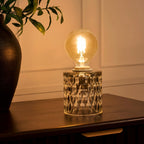 Elodi Glass Table Lamp - Clear - DUSK