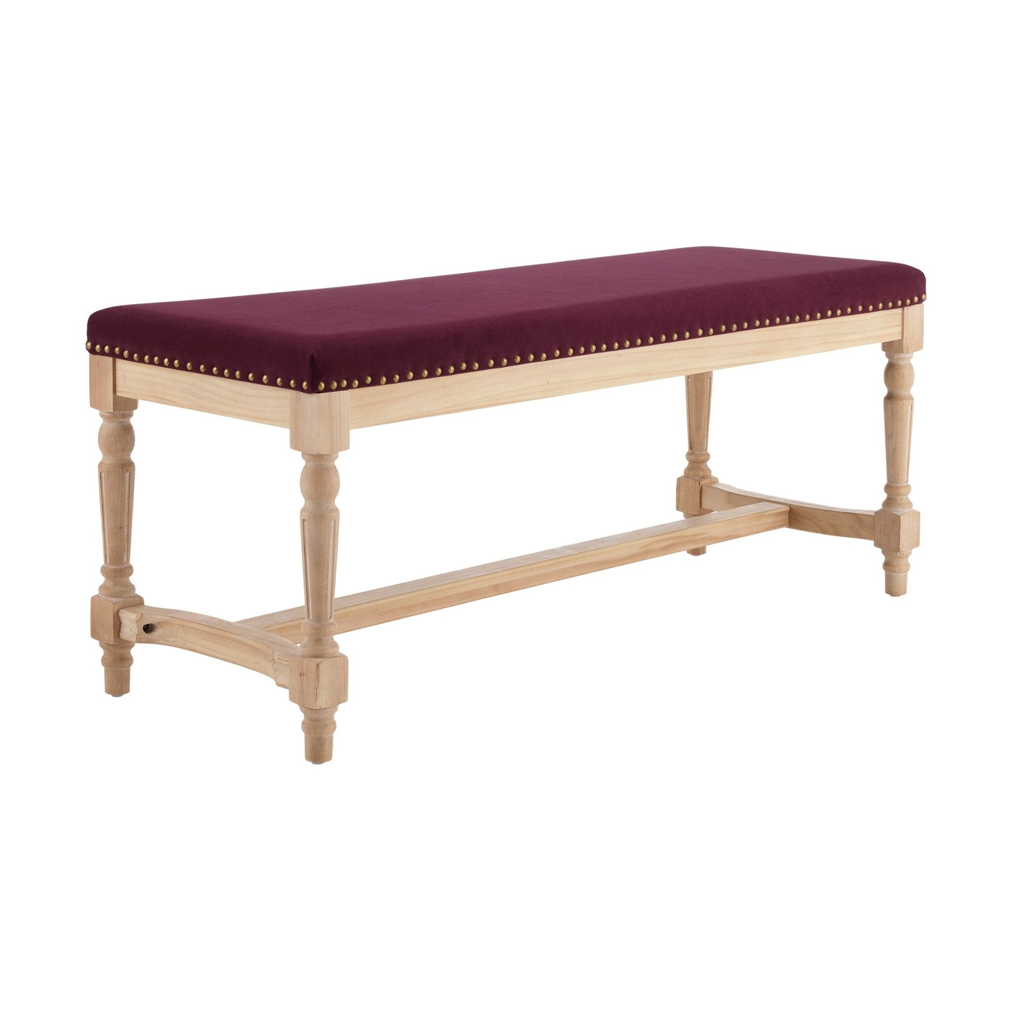 Emley Bench - Plum - DUSK