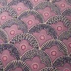 Esme 100% Cotton Printed Scallop Reversible Cushion Cover - Pink - DUSK