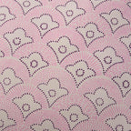 Esme 100% Cotton Printed Scallop Sofa Cushion Cover - Pink - DUSK