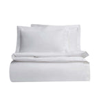 Everly 1200 Thread Count Duvet Cover - White - DUSK