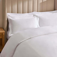 Everly 1200 Thread Count Duvet Cover - White - DUSK
