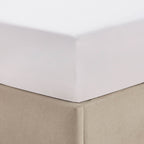 Everly 1200 Thread Count Fitted Sheet - White - DUSK