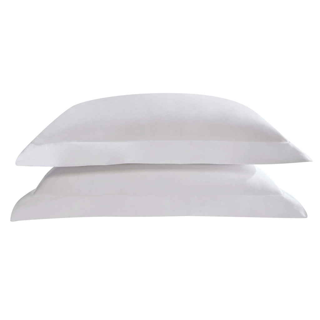 Everly 1200 Thread Count Pair of Oxford Pillowcases - White - DUSK