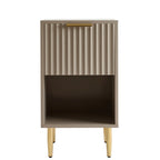 Evie 1 Drawer Nightstand - Taupe - Resource - DUSK