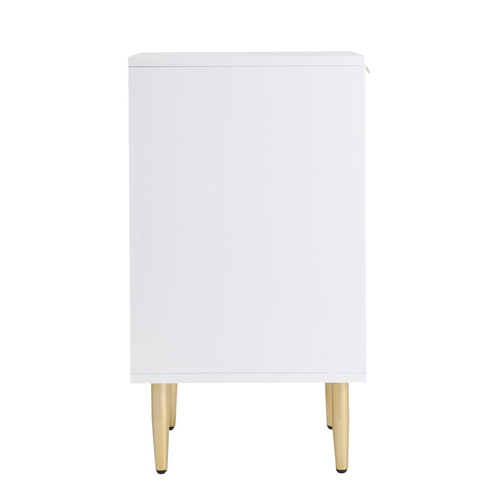 Evie 1 Drawer Nightstand - Warm White - DUSK