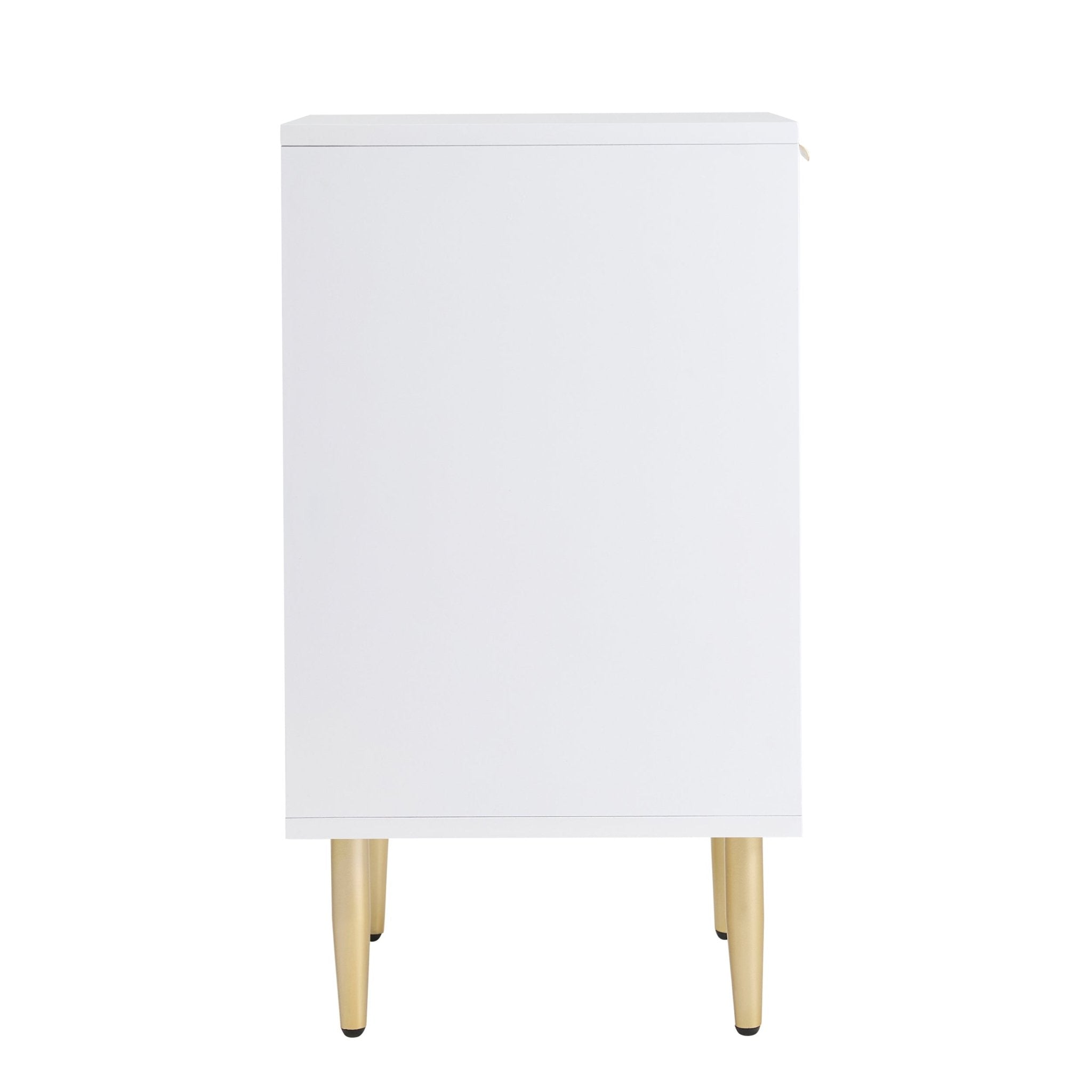 Evie 1 Drawer Nightstand - Warm White - DUSK
