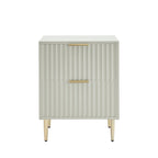 Evie 2 Drawer Bedside Table - Sage Green - DUSK