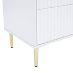 Evie 3 Drawer Chest - Warm White - DUSK