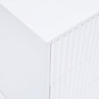 Evie 3 Drawer Chest - Warm White - DUSK
