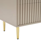 Evie 5 Drawer Chest - Taupe - DUSK