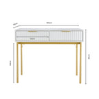 Evie Dressing Table - Taupe - DUSK