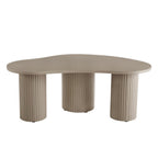 Evie Irregular Coffee Table - Taupe - DUSK