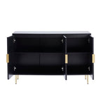 Evie Large Sideboard - Black - DUSK
