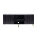 Evie TV Stand - Black - DUSK