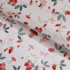 Felicity 100% Cotton Fairy Forest Print Duvet Cover Set - Red - DUSK
