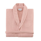 Fiji Waffle Cotton Robe - Pink - DUSK
