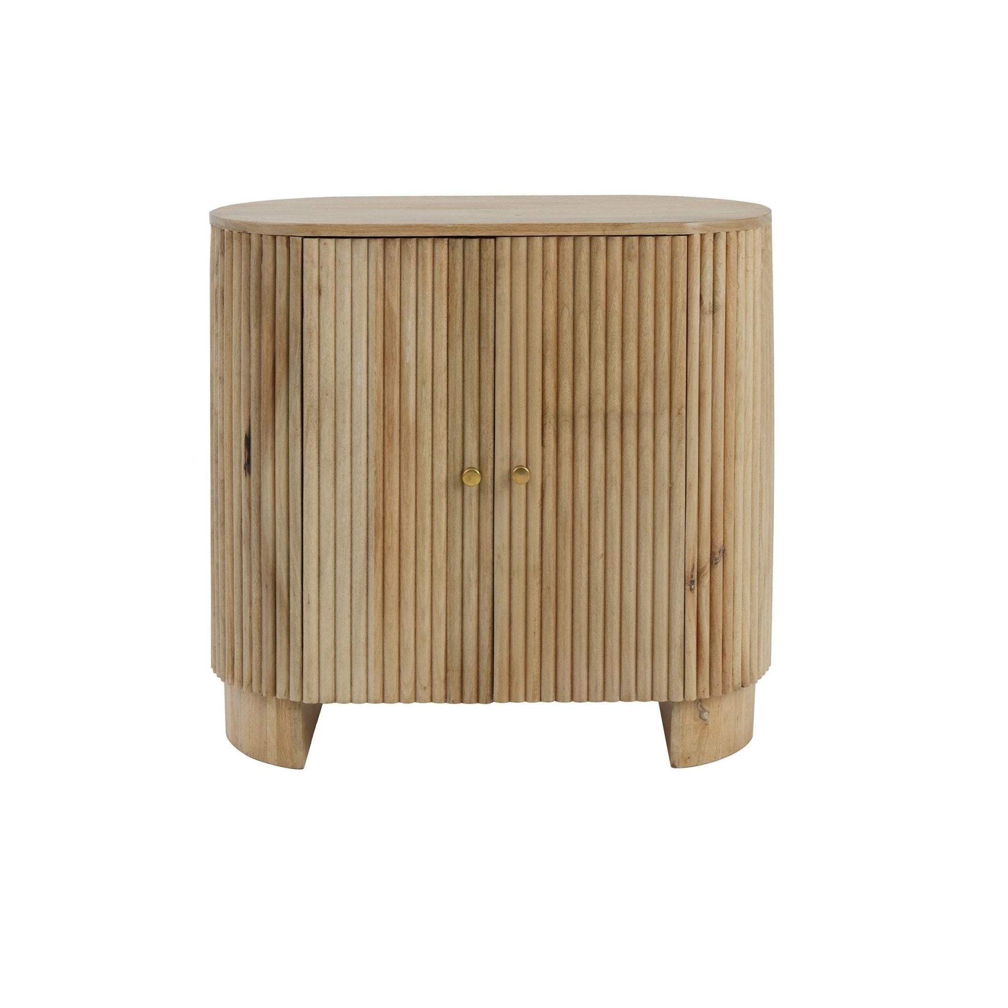 Finley Mango Wood 2 Door Sideboard - Natural - DUSK