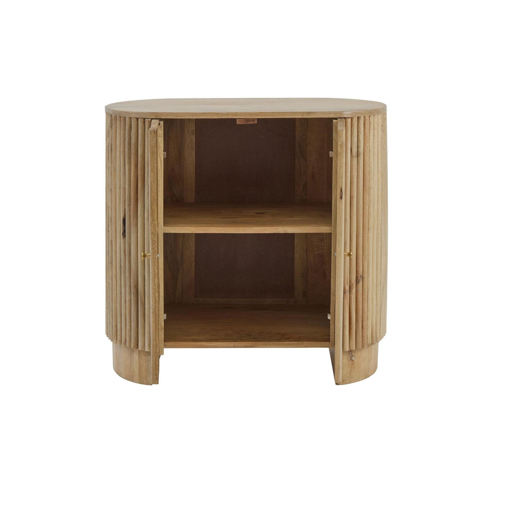 Finley Mango Wood 2 Door Sideboard - Natural - DUSK