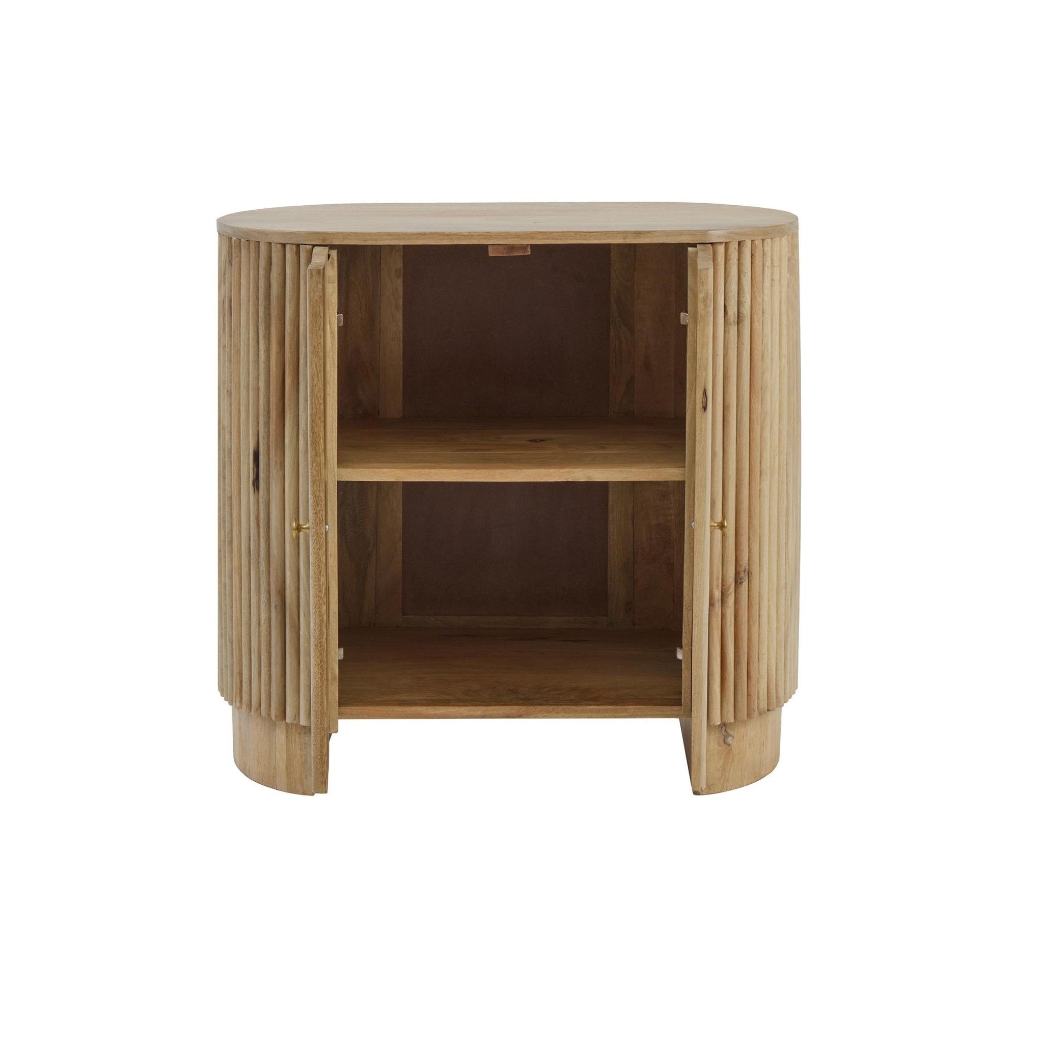 Finley Mango Wood 2 Door Sideboard - Natural - DUSK
