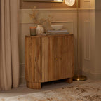 Finley Mango Wood 2 Door Sideboard - Natural - DUSK