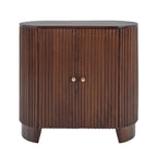 Finley Mango Wood 2 Door Sideboard - Walnut - DUSK