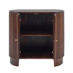 Finley Mango Wood 2 Door Sideboard - Walnut - DUSK