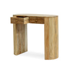 Finley Mango Wood Dressing Table Console - Natural - DUSK