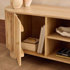 Finley Mango Wood Tv Unit for Tv Unit TVs up to 55" - Natural - DUSK