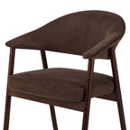 Frankie Dining Chair - Cappuccino/Walnut - DUSK