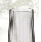 Gatsby Set of 4 Ripple Glass Highballs - Smoked - DUSK