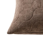 Geometric Embossed Sofa Cushion Cover - Taupe - DUSK