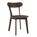 Georgia Set of 2 Dining Chairs - Walnut - DUSK