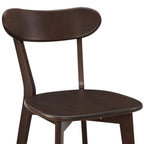 Georgia Set of 2 Dining Chairs - Walnut - DUSK