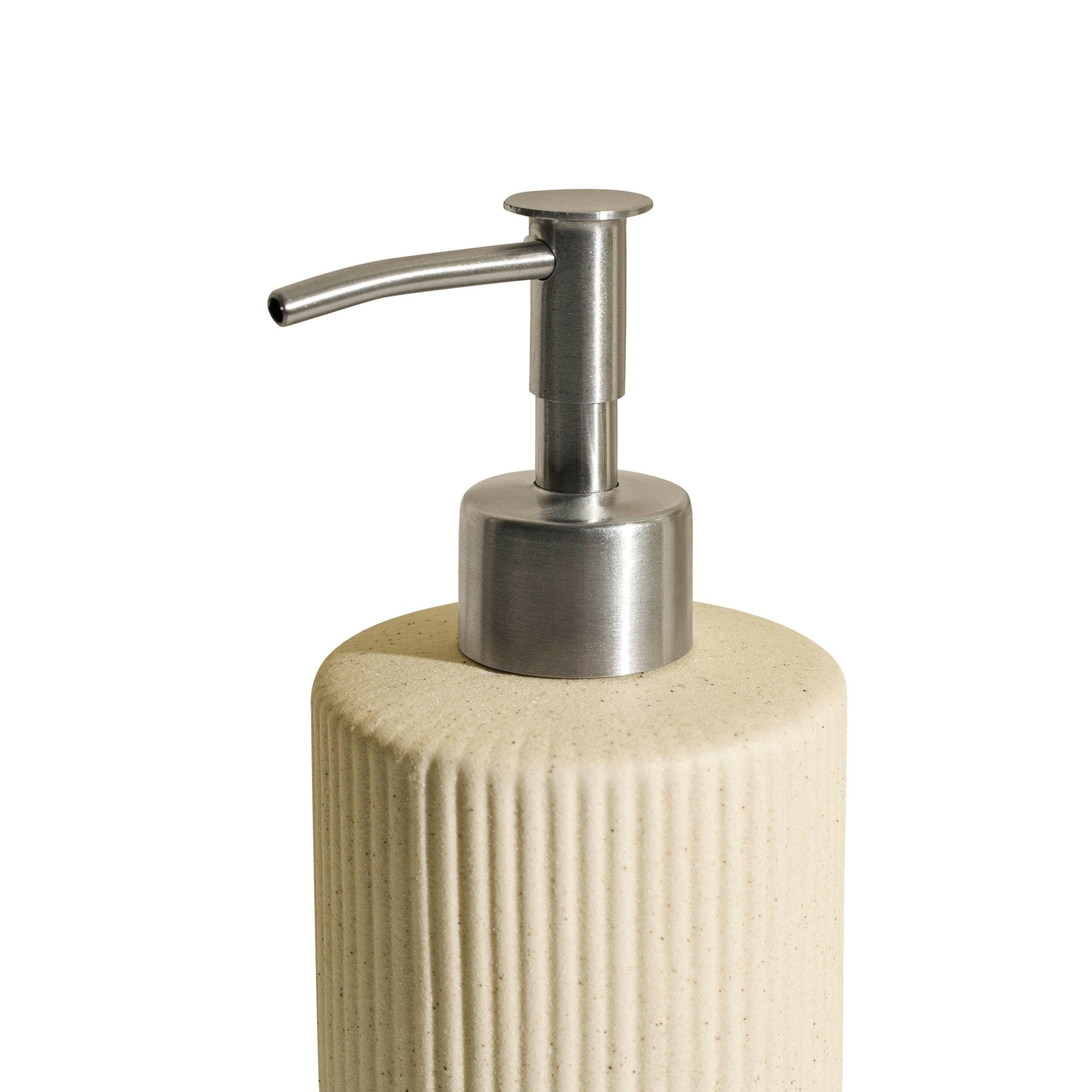 Hadley Sand Effect Soap Dispenser - Natural - DUSK
