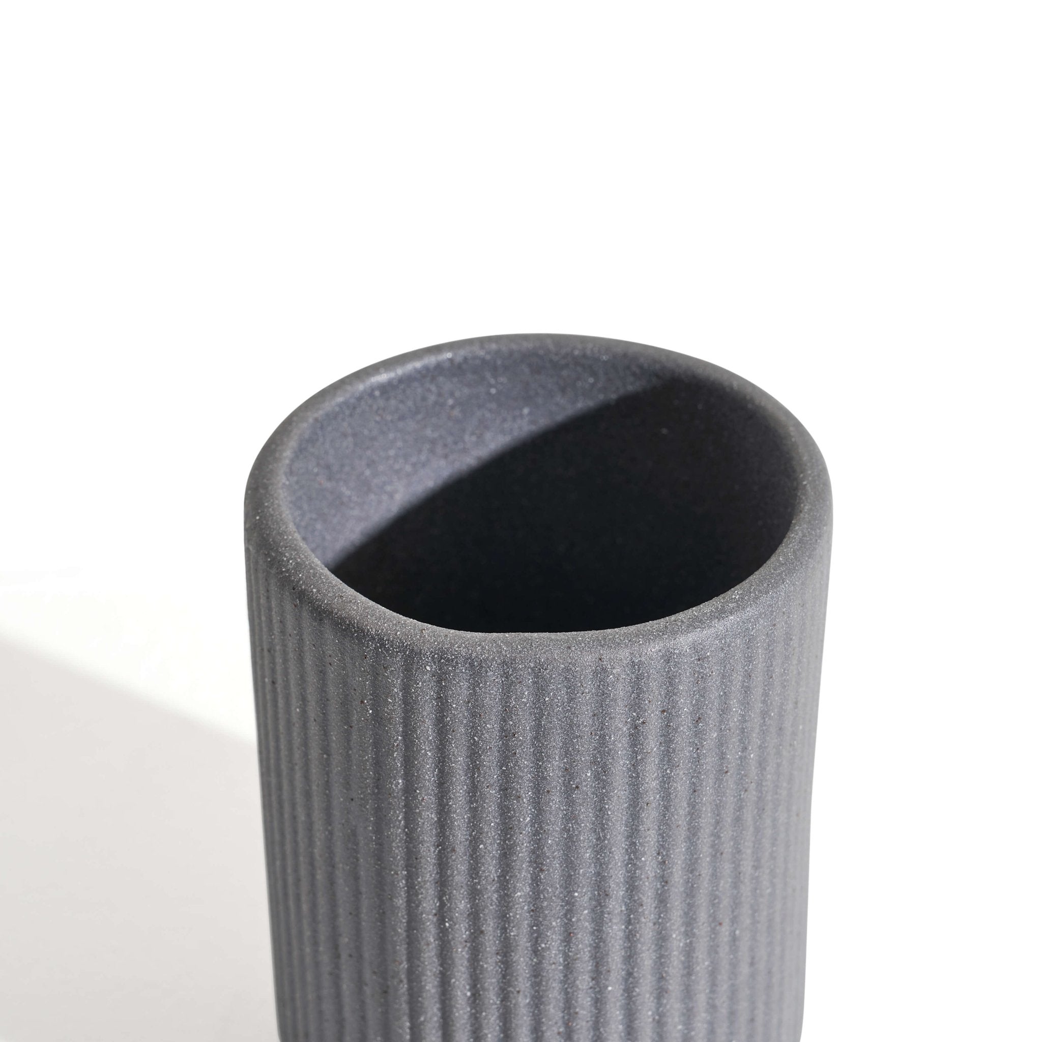 Hadley Sand Effect Tumbler - Grey - DUSK