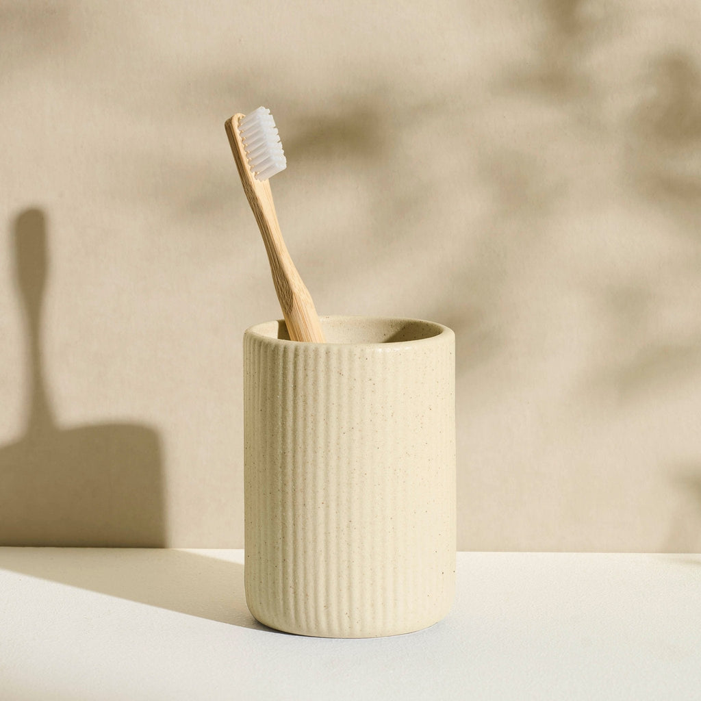 Hadley Sand Effect Tumbler - Natural - DUSK