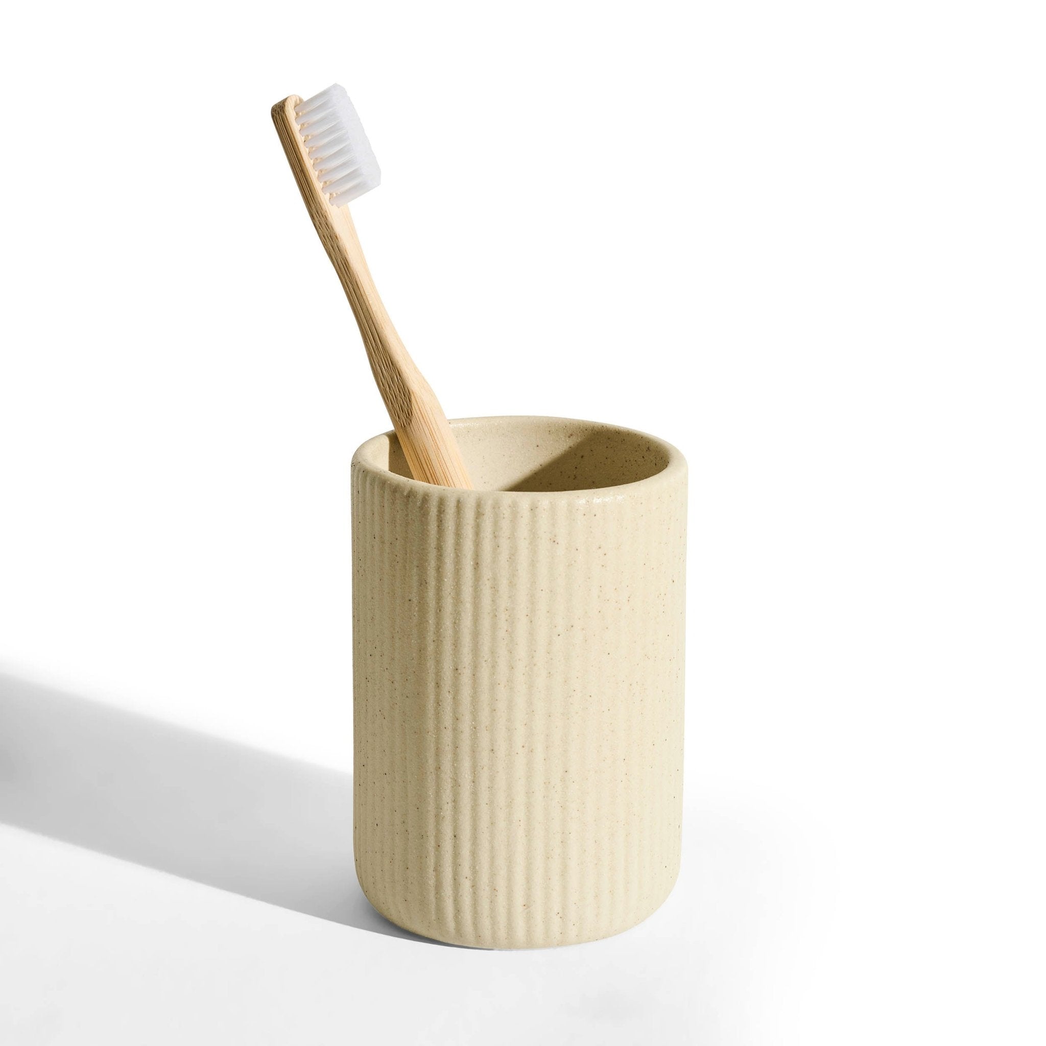 Hadley Sand Effect Tumbler - Natural - DUSK