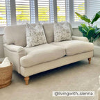 Hampshire 2 Seater Sofa - Beige - DUSK