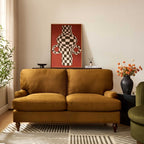 Hampshire 2 Seater Sofa - Muted Gold - DUSK