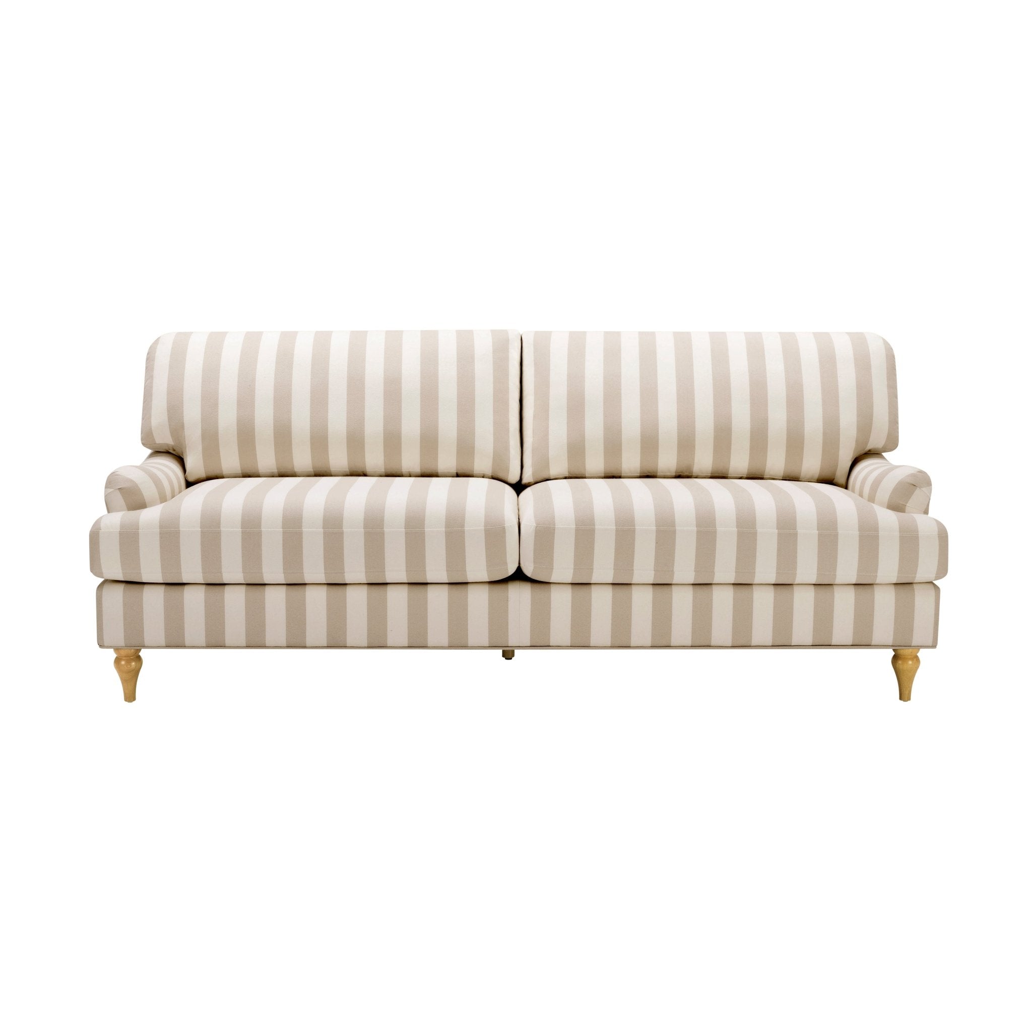 Hampshire 3 Seater Sofa - Natural Stripe - DUSK