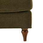 Hampshire Armchair - Chenille Olive - DUSK
