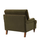 Hampshire Armchair - Chenille Olive - DUSK