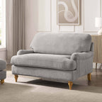 Hampshire Chenille Loveseat - Light Grey - DUSK
