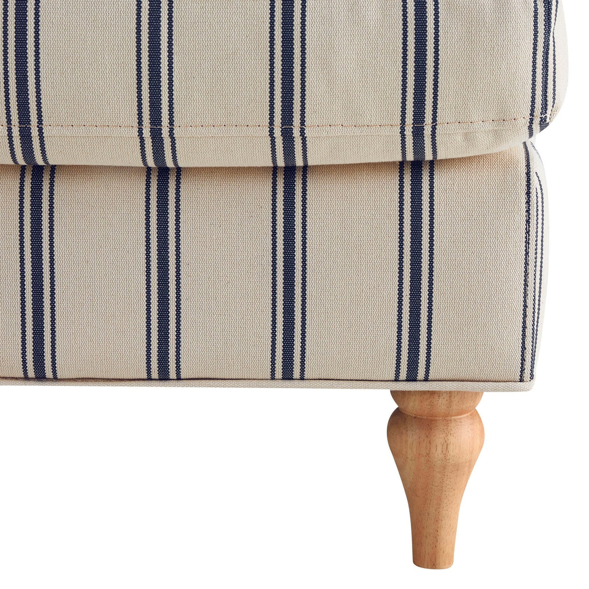 Hampshire Loveseat - Blue Stripe - DUSK