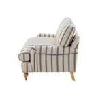 Hampshire Loveseat - Blue Stripe - DUSK