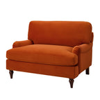 Hampshire Loveseat - Bright Orange - DUSK