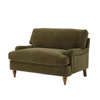 Hampshire Loveseat - Chenille Olive - DUSK